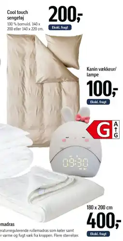Føtex Kanin vækkeur/lampe tilbud