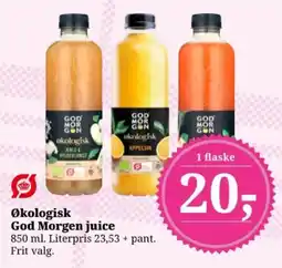 Dagli'Brugsen God Morgen juice tilbud