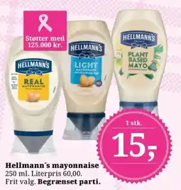 Dagli'Brugsen Hellmann's mayonnaise tilbud