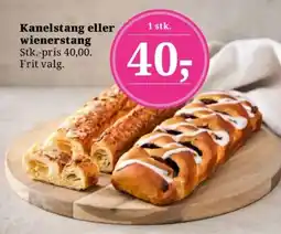 Dagli'Brugsen Kanelstang eller wienerstang tilbud