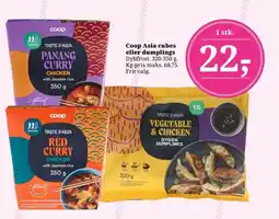 Dagli'Brugsen Coop Asia cubes eller dumplings tilbud