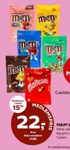 Dagli'Brugsen M&M's tilbud