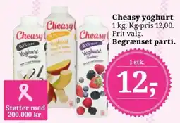 Dagli'Brugsen Cheasy yoghurt tilbud
