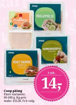 Dagli'Brugsen Coop pålæg tilbud