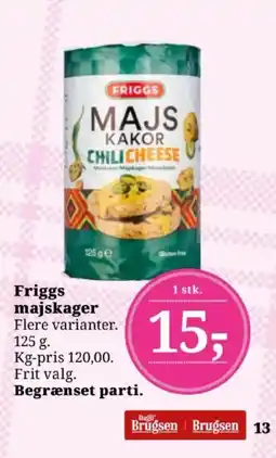 Dagli'Brugsen Friggs majskager tilbud