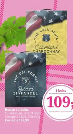 Dagli'Brugsen The California Rubired Zinfandel tilbud