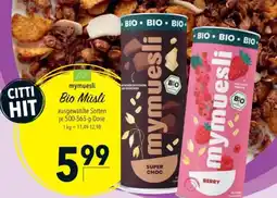 Citti Mymuesli Bio müsli tilbud