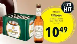 Citti Bitburger Pilsener tilbud