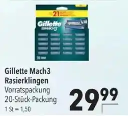 Citti Gillette Mach3 Rasierklingen tilbud