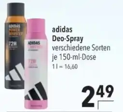 Citti adidas Deo-Spray tilbud