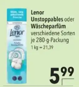 Citti Lenor Unstoppables oder Wäscheparfüm tilbud