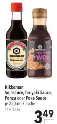 Citti Kikkoman Sojasauce, Teriyaki Sauce, Ponzu oder Poke Sauce tilbud