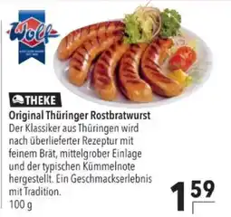 Citti Wolf Original Thüringer Rostbratwurst tilbud