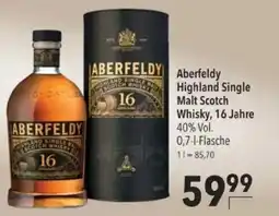 Citti Aberfeldy Highland Single Malt Scotch Whisky tilbud