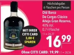 Citti Old Barco De Cargas Clásico Añejo Gran Reserva tilbud