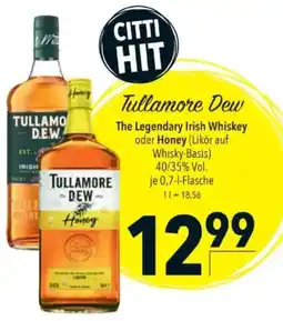 Citti Tullamore Dew Honey tilbud