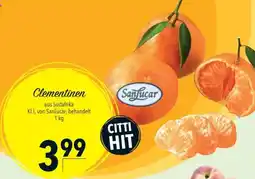 Citti SanLucar clementinen tilbud
