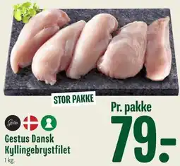 Min Købmand Gestus Dansk Kyllingebrystfilet tilbud