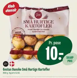 Min Købmand Gestus Danske Små Hurtige Kartofler tilbud