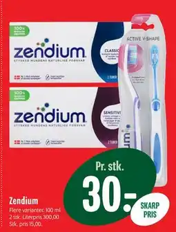 Min Købmand Zendium tilbud