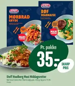 Min Købmand Steff Houlberg Maxi Middagsretter tilbud