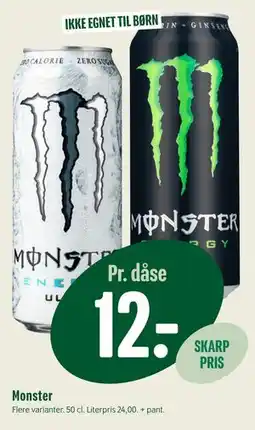 Min Købmand Monster tilbud