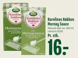 Min Købmand Karolines Køkken Mornay Sauce tilbud