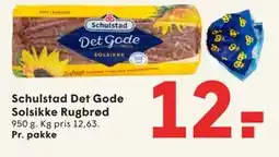 SPAR Schulstad Det Gode Solsikke Rugbrød tilbud