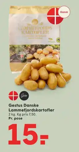 SPAR Gestus Danske Lammefjordskartofler tilbud