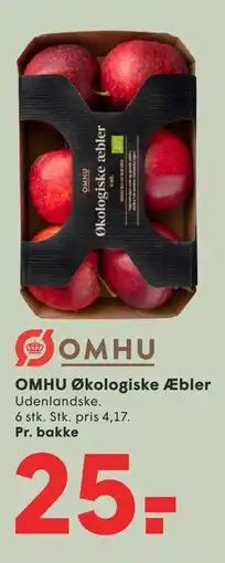 SPAR OMHU Økologiske Æbler tilbud