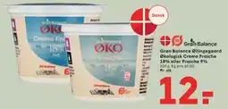 SPAR Grøn Balance Øllingegaard Økologisk Creme Fraiche 18% eller Fraiche 9% tilbud