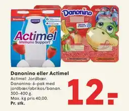 SPAR Danonino eller Actimel tilbud