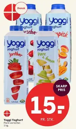 SPAR Yoggi Yoghurt tilbud