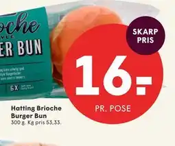 SPAR Hatting Brioche Burger Bun tilbud