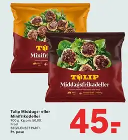 SPAR Tulip Middags- eller Minifrikadeller tilbud