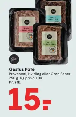 SPAR Gestus Paté tilbud