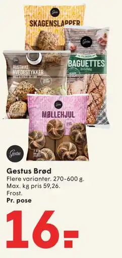 SPAR Gestus Brød tilbud