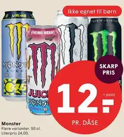 SPAR Monster tilbud