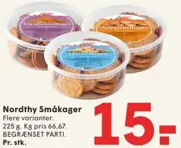 SPAR Nordthy Småkager tilbud