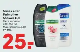 SPAR Sanex eller Palmolive Shower Gel tilbud