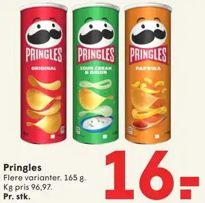 SPAR Pringles tilbud