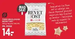 MENY THEM ØKOLOGISK REVET OST tilbud