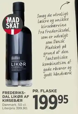 MENY FREDERIKSDAL LIKØR AF KIRSEBÆR tilbud
