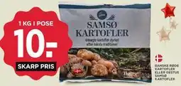 MENY DANSKE RØDE KARTOFLER ELLER GESTUS SAMSØ KARTOFLER tilbud
