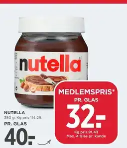MENY NUTELLA tilbud