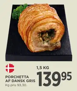 MENY PORCHETTA AF DANSK GRIS tilbud