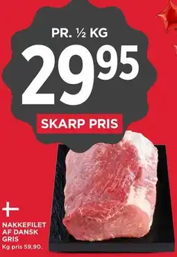 MENY NAKKEFILET AF DANSK GRIS tilbud