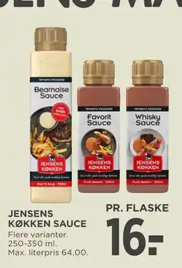 MENY JENSENS KØKKEN SAUCE tilbud