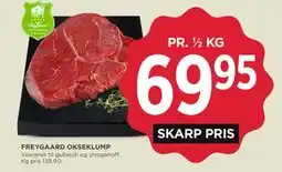 MENY FREYGAARD OKSEKLUMP tilbud