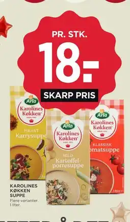 MENY KAROLINES KØKKEN SUPPE tilbud
